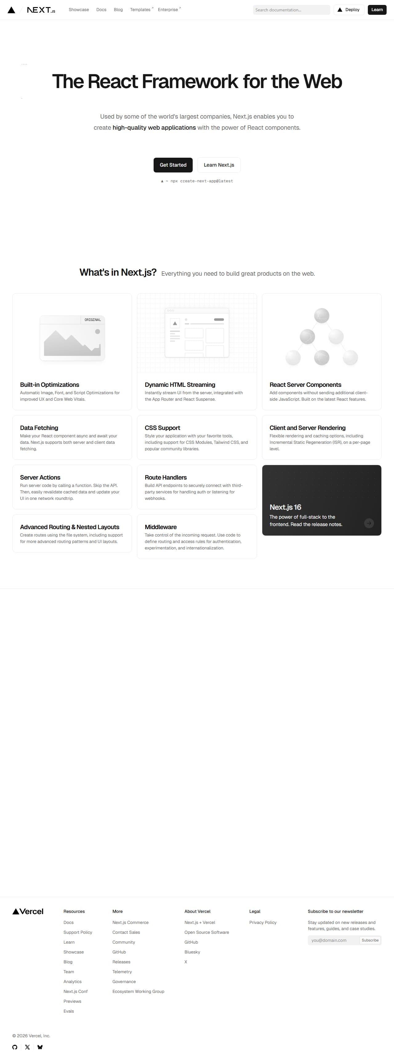Website Development (Next.js & WordPress) service image